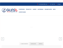 Tablet Screenshot of ortopediaglinsa.com
